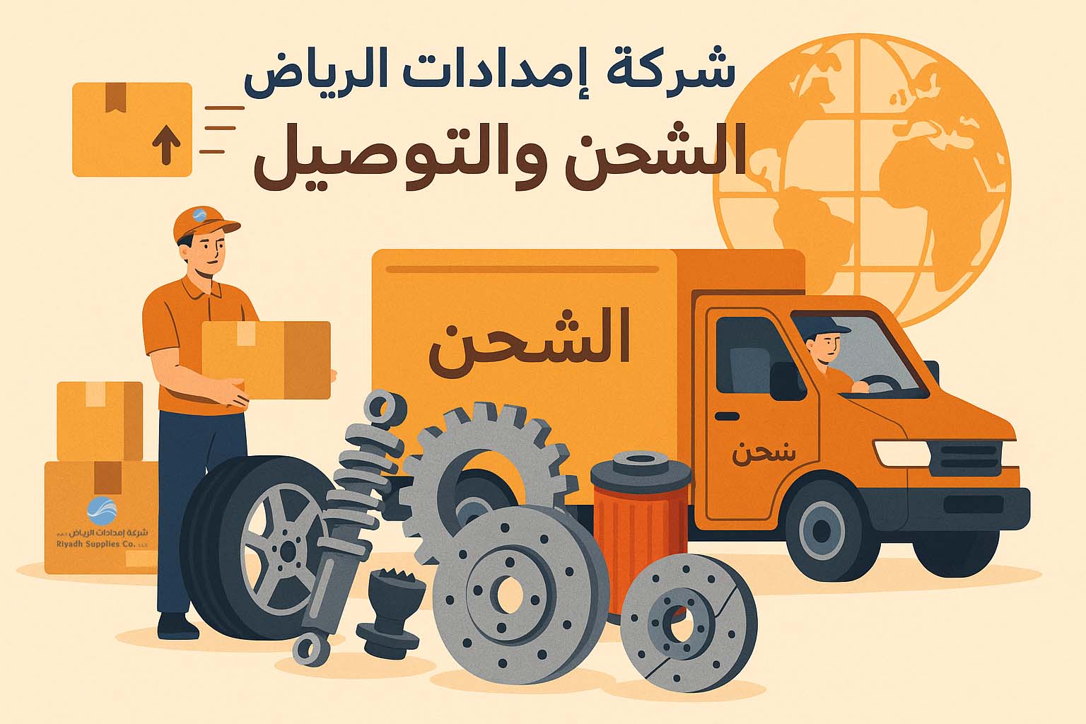 الشحن لجميع مناطق المملكة